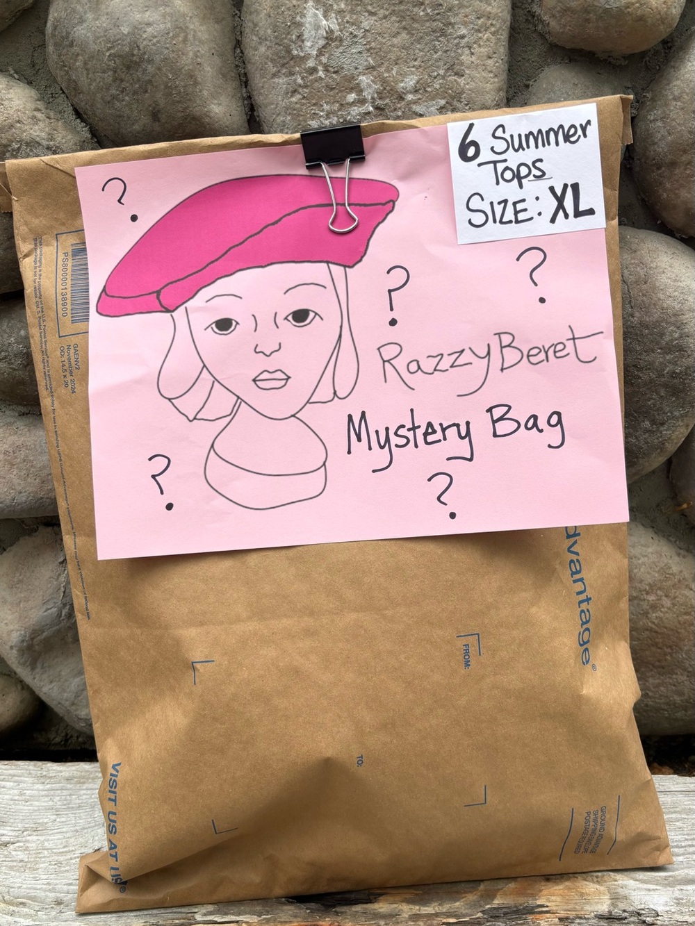 6 XL Summer Tops Mystery Bag